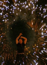 Feuerkuenstler zur Hochzeit Feuerkuenstler zur Hochzeit