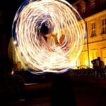 Feuershow in Bamberg