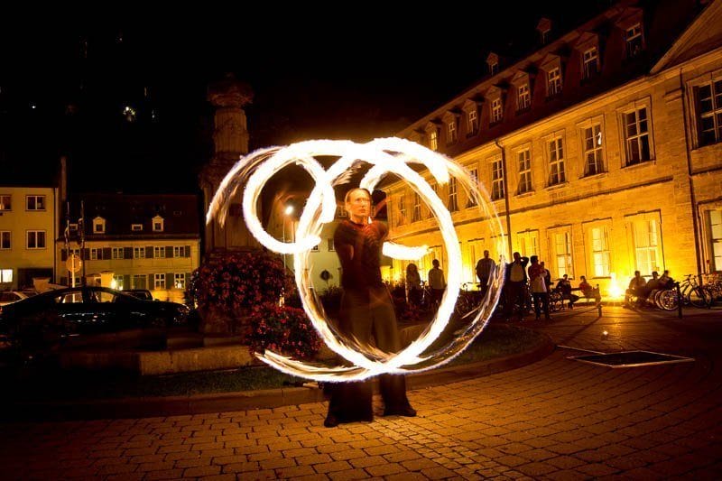 Hochzeit Feuershow