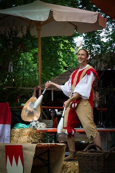 Gaukler zur Hochzeit