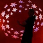 Leuchtshow Betriebsweihnachtsfeier