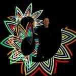 LED Leuchtshow Pixel Poi