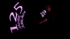 Leuchtshow 125 Jahre Jubiläum