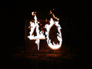 40 jähriges Firmenjubiläum Feuershow