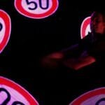 Lichtshow Geburtstag 50