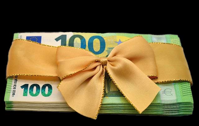 Geld zur Hochzeit schön verpacken