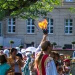 Fackeljonglage in Werneck