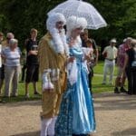 Besucher beim Schlossparkfest in Werneck