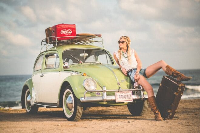Hippie Party im Sommer feiern